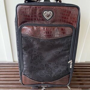 Brighton Brown and Black Travel Bag
